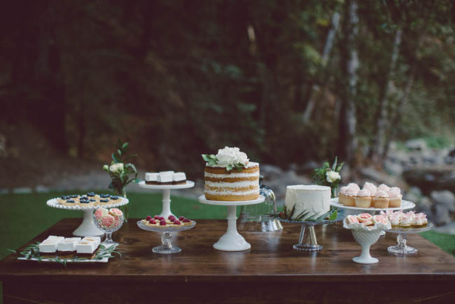 sweet table matrimonio rustico