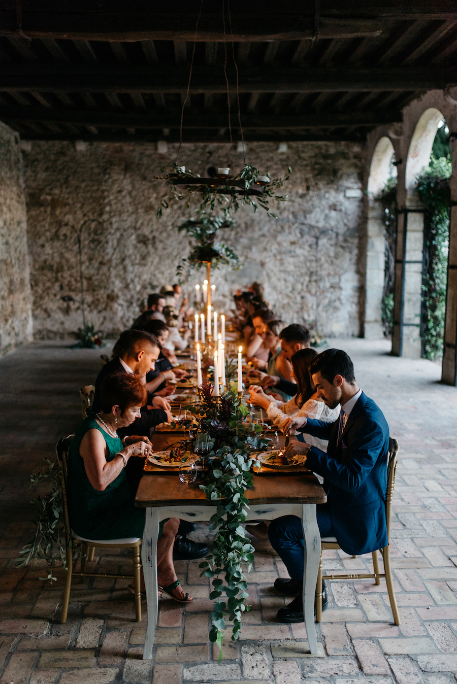 tavola matrimonio organico